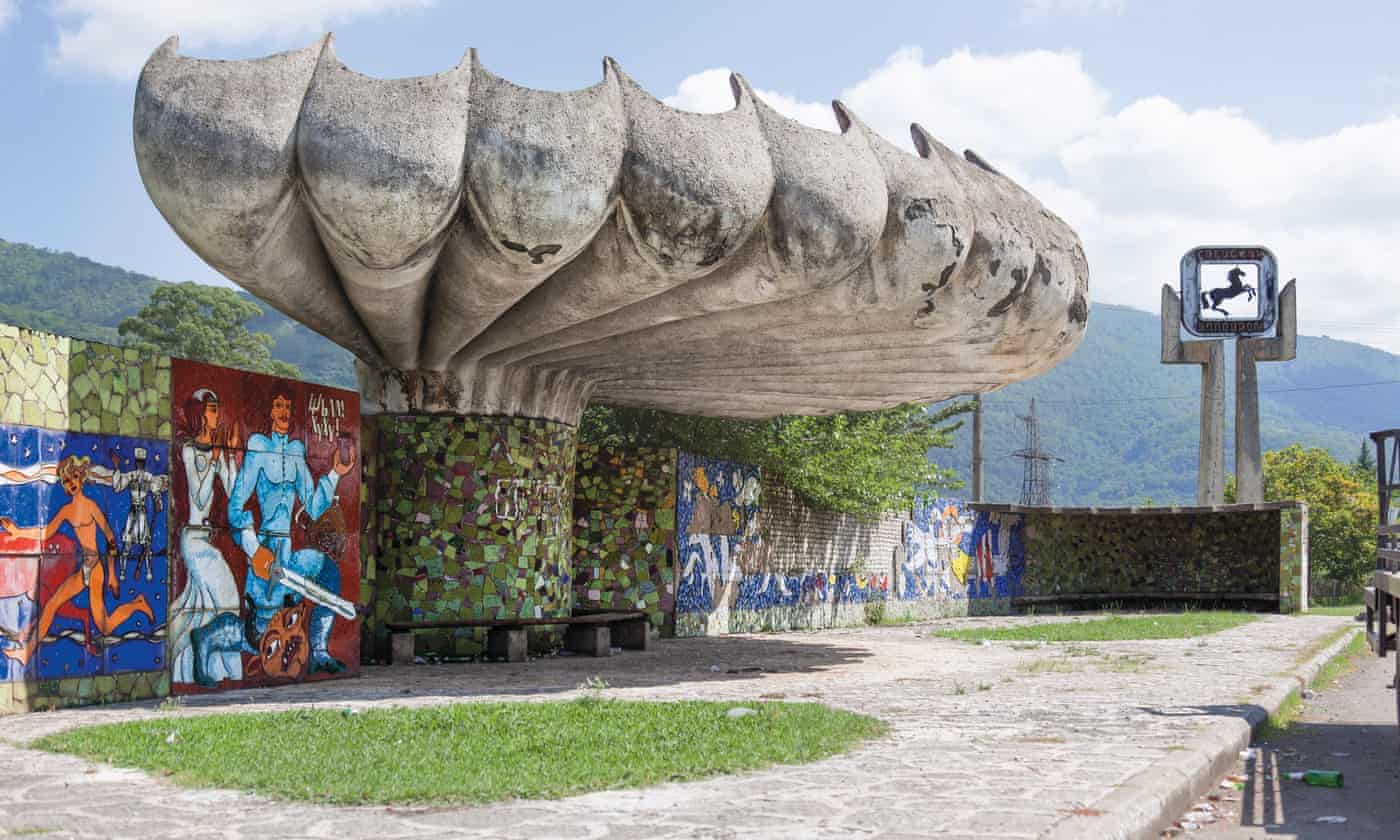 Why Russia has the world's most beautiful bus stops (The Guardian)